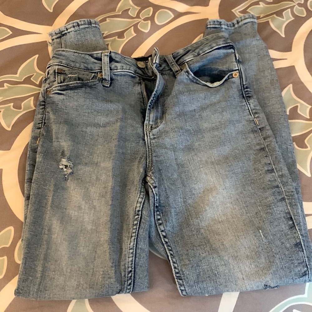 Gap denim 4/27 high rise universal leggings